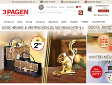 Tablet Screenshot of 3pagen.de
